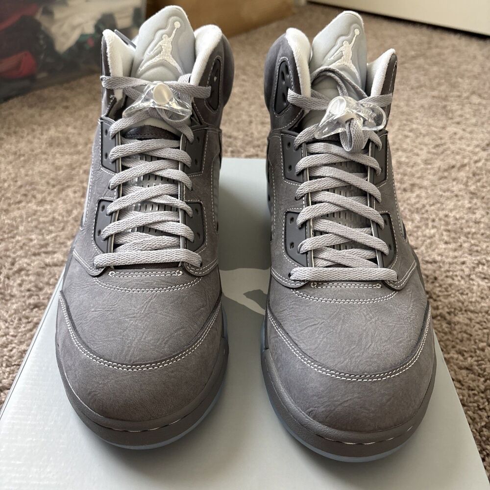 Nike Air Jordan 5 Retro Wolf Grey 2026 Size 13 Men Basketball DD0587-002 New